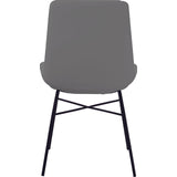 Bellini Modern Living Kate Dining Chair Dark Grey (Set of 2) Kate DGY