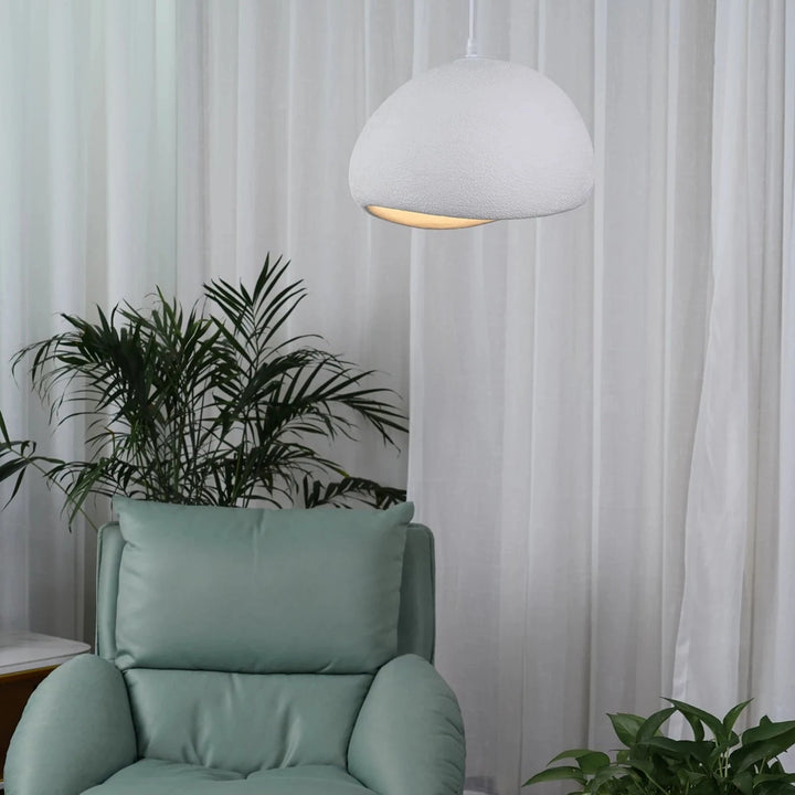 Nula Cloud pendant light in conference room, providing a peaceful environment for meetings