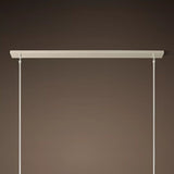 Kristal Clear Glass Linear Chandelier 48"