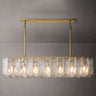 Latracy Rectangular Chandelier 67" chandeliers for dining room,chandeliers for stairways,chandeliers for foyer,chandeliers for bedrooms,chandeliers for kitchen,chandeliers for living room Rbrights Lacquered Burnished Brass  