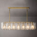 LATTICA Linear Chandelier 67" 14-Lights