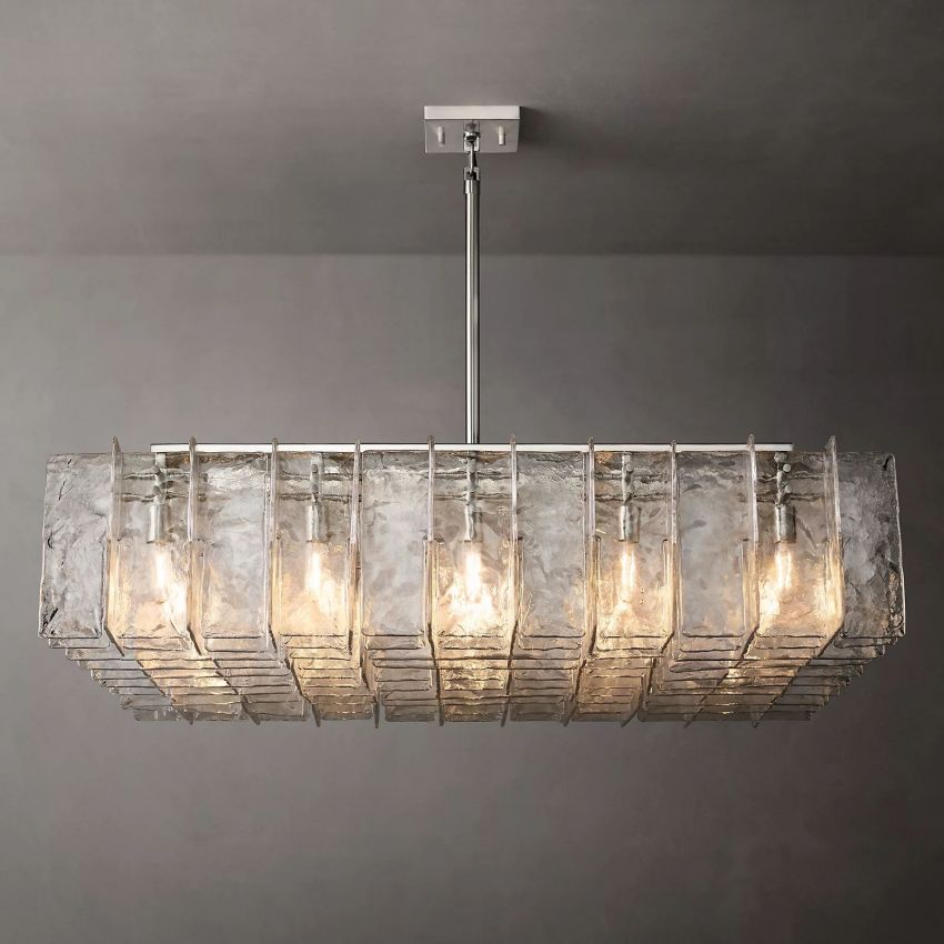 LATTICA Square Chandelier 60" 25-Lights