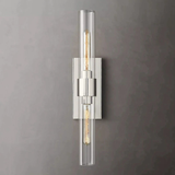 Donomo Modern Linear Glass Tube Wall Sconce