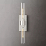 Donomo Modern Linear Glass Tube Wall Sconce