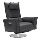 Bellini Modern Living Liliana Recliner Accent Chair Anthracite DANDY 05 Liliana ANT