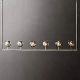 Modera Luxury Balle Smoke Cristal Linear Chandelier 60"