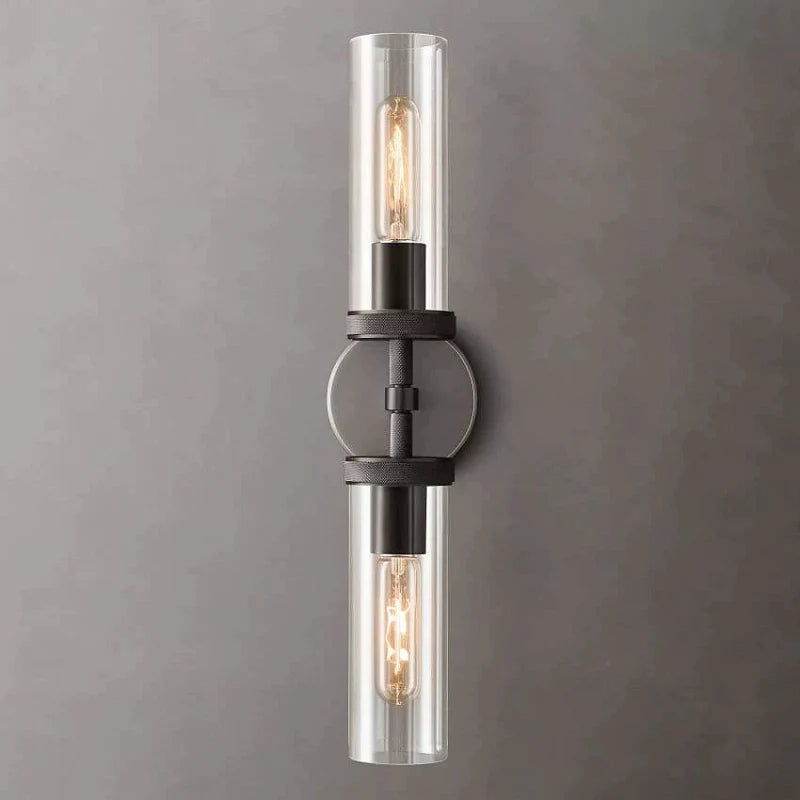 Edwino Modern Knurled Linear Wall Sconce 21" W