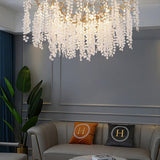 Lola Modern Linear Branch Chandelier