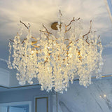 Lola Modern Round Branch Chandelier chandeliers for dining room,chandeliers for stairways,chandeliers for foyer,chandeliers for bedrooms,chandeliers for kitchen,chandeliers for living room Rbrights Style B  