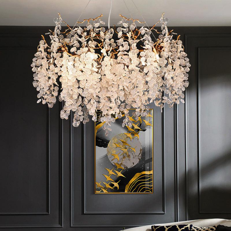 Lola Modern Round Branch Chandelier