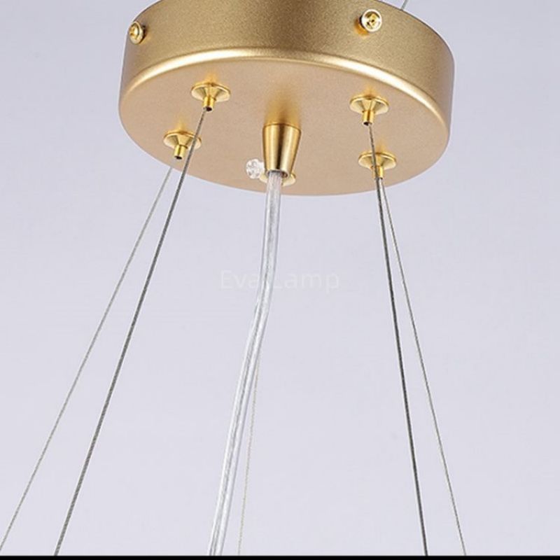 Lola round branch living and dining chandelier