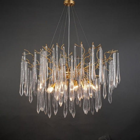 Lola round branch living and dining chandelier chandeliers for dining room,chandeliers for stairways,chandeliers for foyer,chandeliers for bedrooms,chandeliers for kitchen,chandeliers for living room Rbrights 31.5" D  