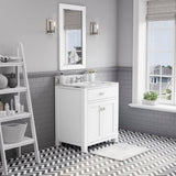 Water Creation Madison 30" Pure White Single Sink Bathroom Vanity From The Madison Collection