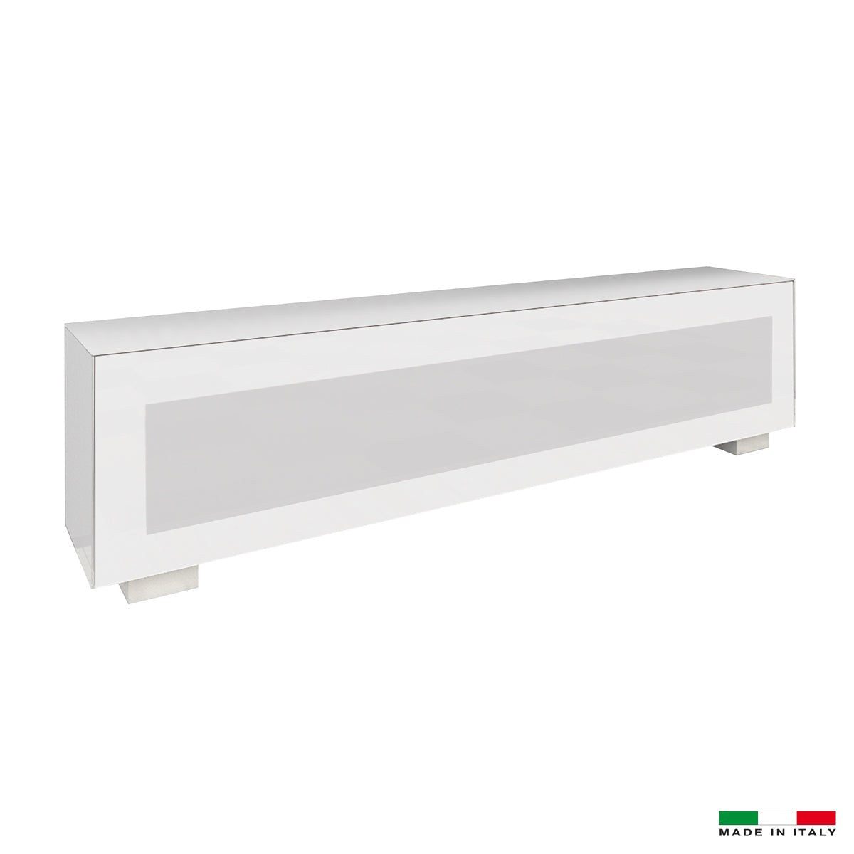 Bellini Modern Living Magic TV Stand White door and White Body Magic TV WHT WHT