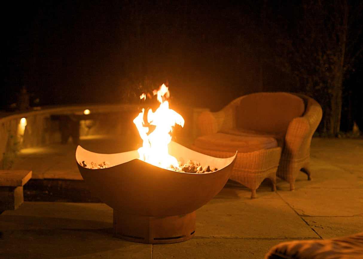 Fire Pit Art Manta Ray Fire Pit