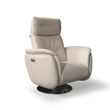 Bellini Modern Living Maya Recliner Chair Beige CAT 50. COL 50855 Maya BGE