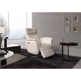 Bellini Modern Living Maya Recliner Chair Beige CAT 50. COL 50855 Maya BGE