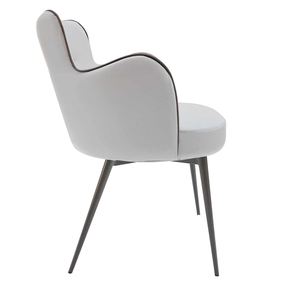 Bellini Modern Living Minnie Armchair White MINNIE WHT