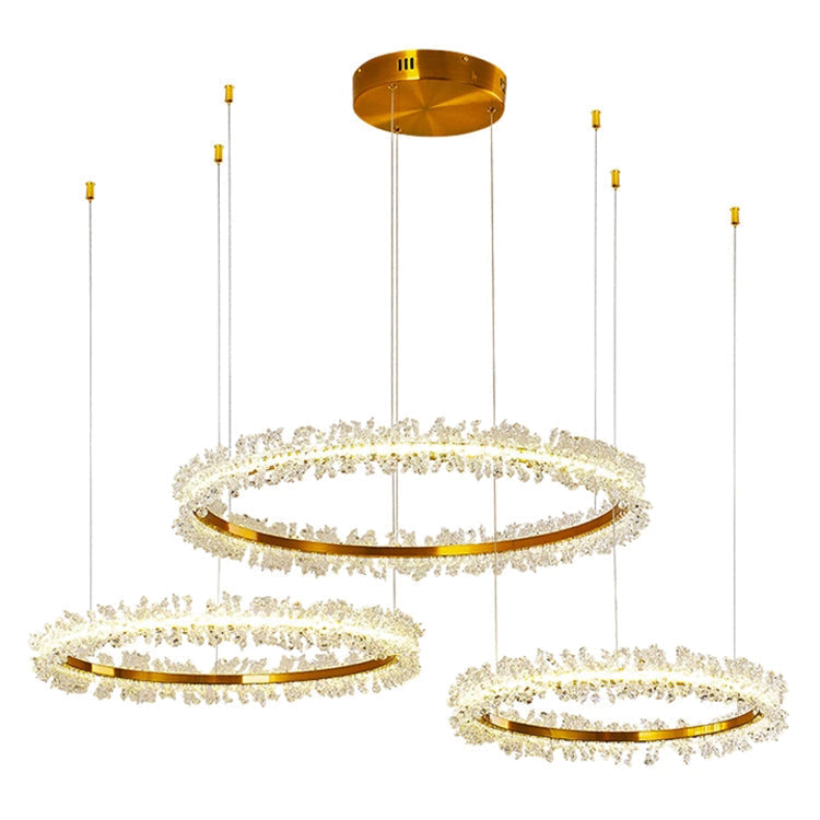 Nolam Halo Crystal Chandelier