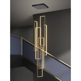 Modern Art Light For Foyer, Staircase And Entryway