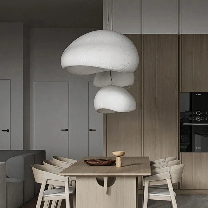 Nula Cloud pendant light in theater, creating a dreamy atmosphere