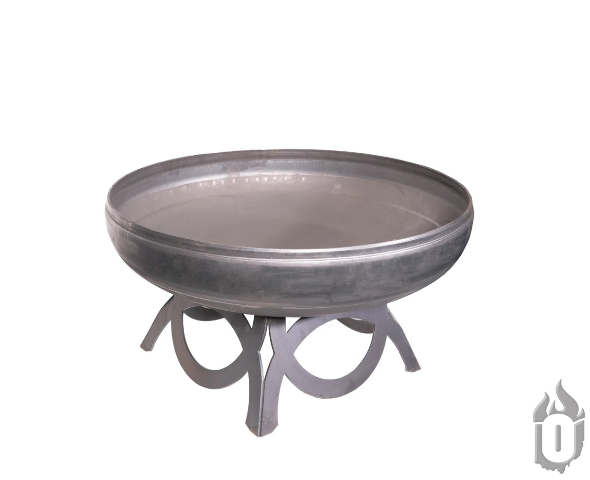 Ohio Flame Liberty with Curved Base Fire Pit