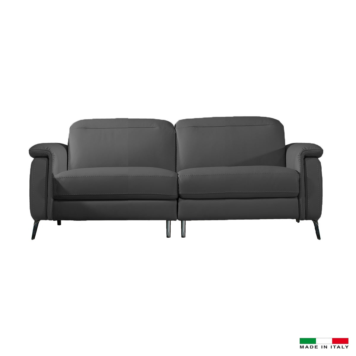 Bellini Modern Living Oxford Loveseat, CAT 35 Dark Grey 35607  Oxford LS DGY