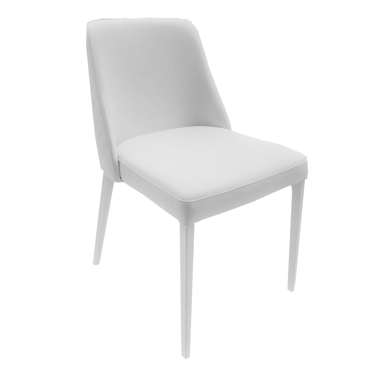 Bellini Modern Living Polly Dining Chair White (Set of 2) Polly DC WHT