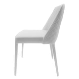 Bellini Modern Living Polly Dining Chair White (Set of 2) Polly DC WHT