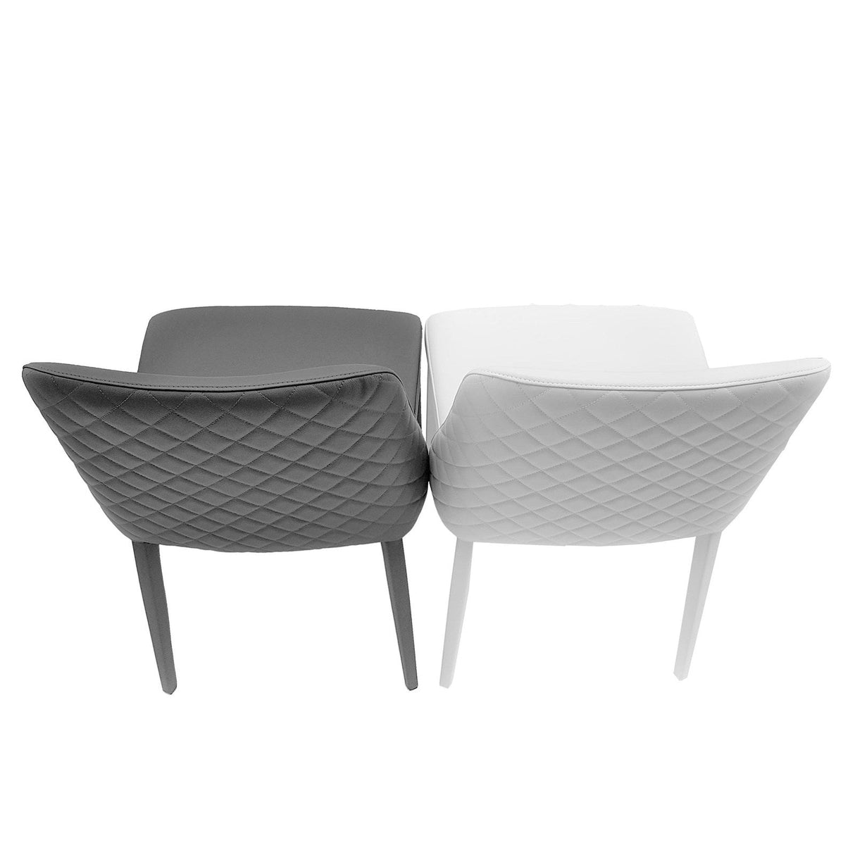 Bellini Modern Living Polly Dining Chair White (Set of 2) Polly DC WHT