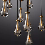 Raindrop Round Chandelier 47"