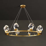 Ramea Round Crystal Chandelier