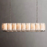 Halu Calcite Rectangular Chandelier 62"