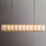 Halu Calcite Rectangular Chandelier 74"