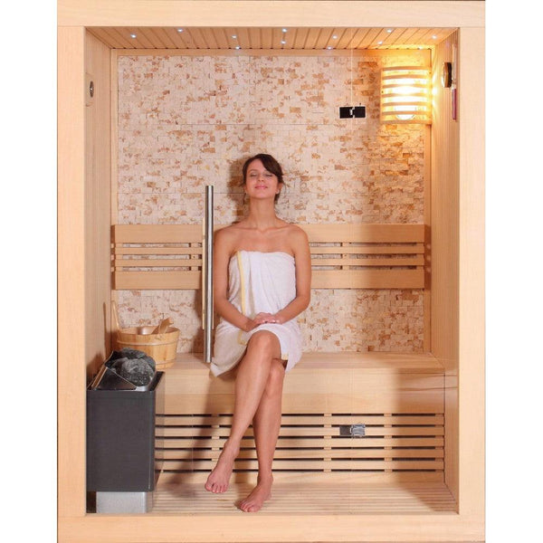 SunRay Rockledge 2 Person Luxury Traditional Sauna