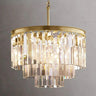 Zenitt 3-Layer Crystal Round Chandelier 20"