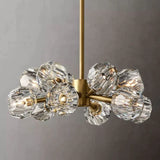 Modera Luxury Balle Clear Crystal Round Chandelier 24"