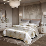 Klara Luxury Pure Mulberry Silk Bedding Set Duvet Cover Set - Venetto Design King Venettodesign.com