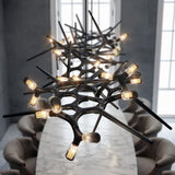 Black Bone Chandelier