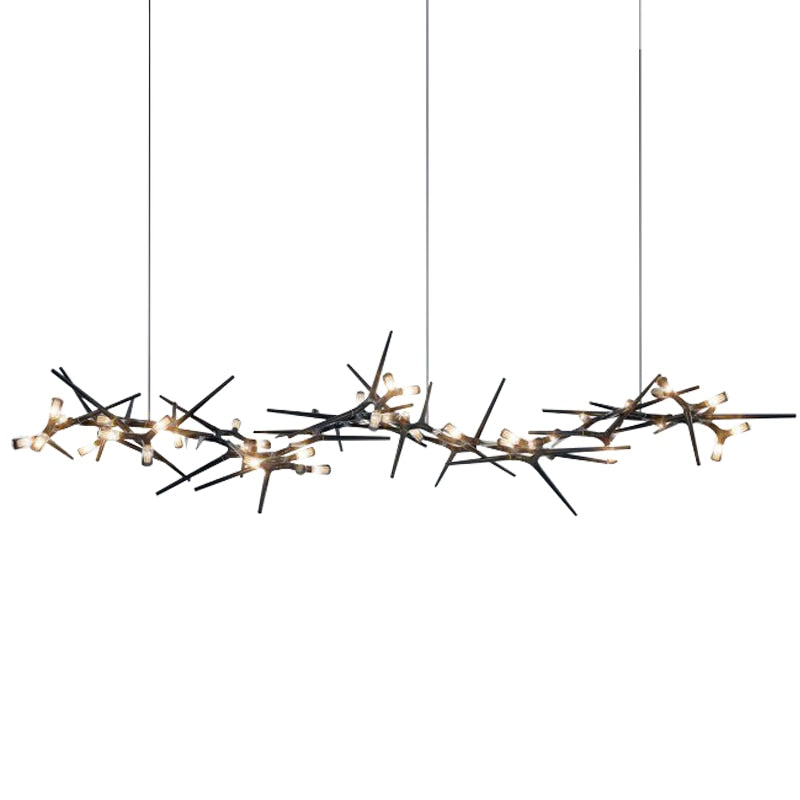 Black Bone Chandelier