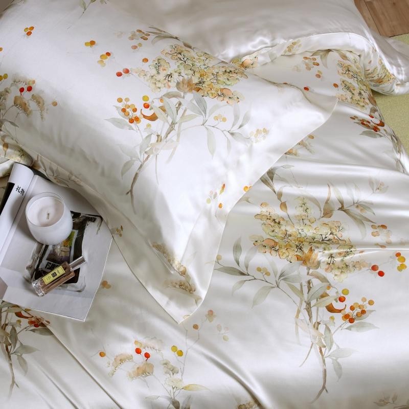 Klara Luxury Pure Mulberry Silk Bedding Set