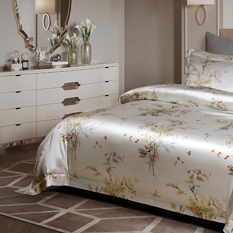 Klara Luxury Pure Mulberry Silk Bedding Set