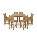 Anderson Teak Outdoor 9 Piece Windsor Avalon Bar Set-121