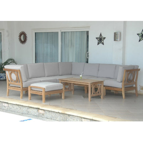 Anderson Teak 9 Piece Natsepa Deep Seating Set-139