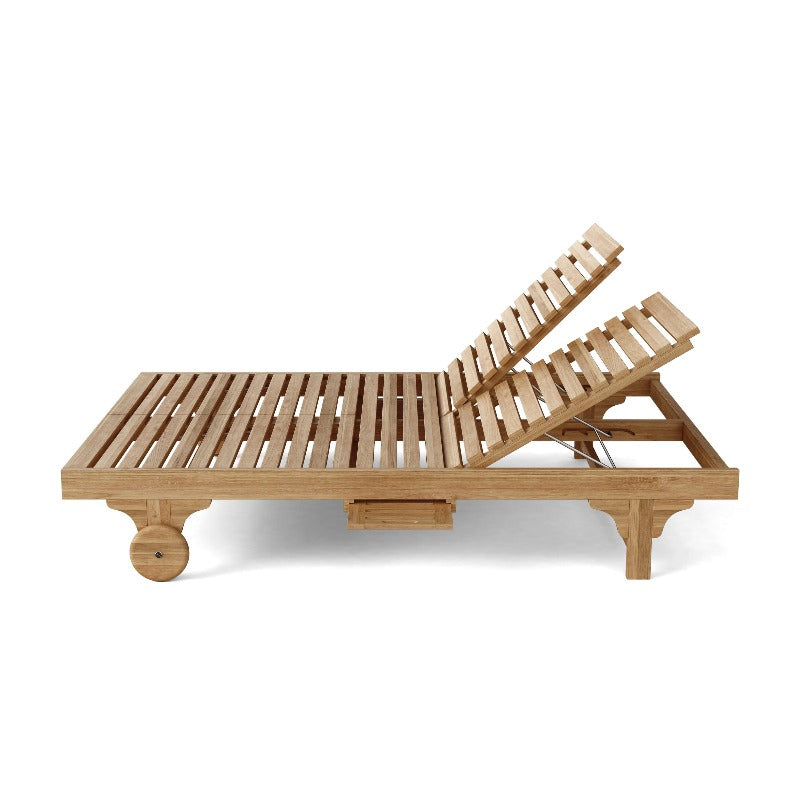 Anderson Teak Bel-Air Double Sun Lounger SL-282