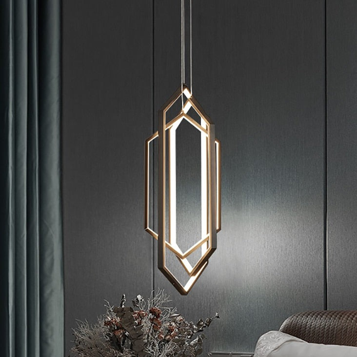 Geometric Point Pendant Light