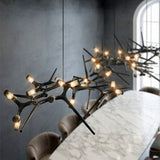 Black Bone Chandelier