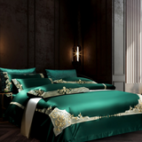 Cleopatra Veronese Green Luxury Egyptian Cotton Duvet Cover Set