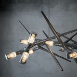 Black Bone Chandelier