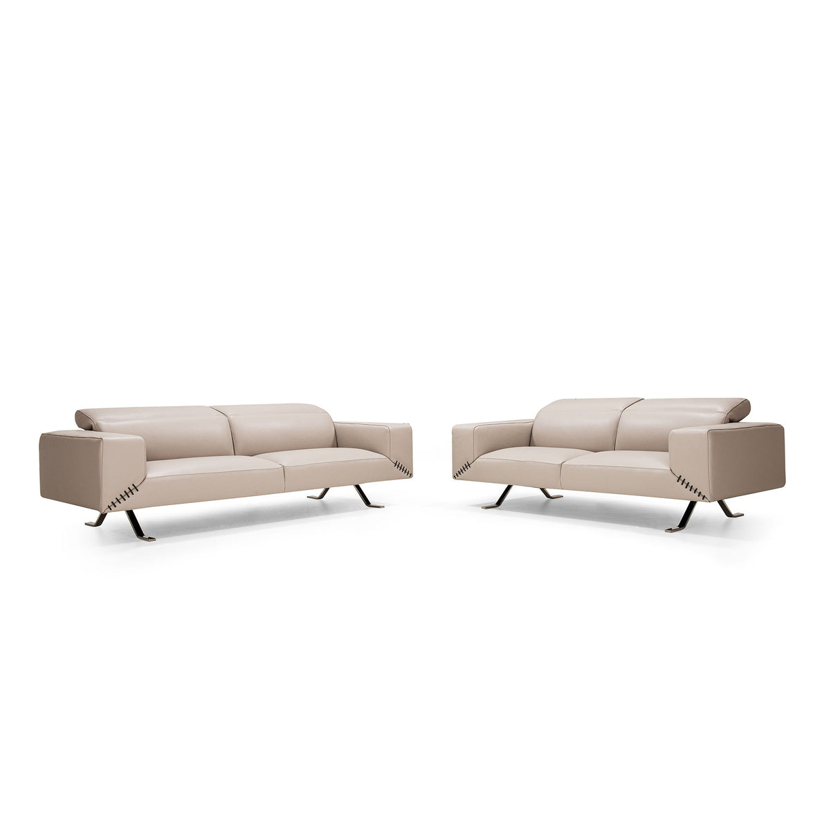 Bellini Modern Living Silvio Sofa Silverfox DANDY 01 Silvio S SLFX